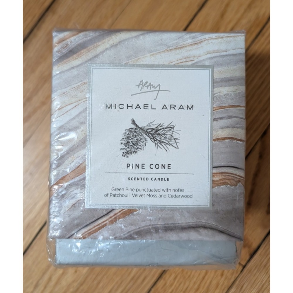Michael Aram Special Edition Pine Cone Candle Rare *Brand NEW In Box